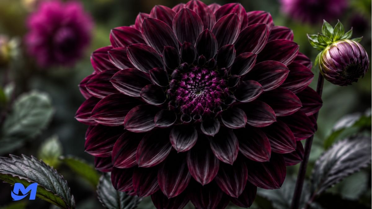Black Dahlia Flower